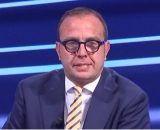 Riccardo Trevisani, giornalista sportivo Mediaset. Foto da &copy; Mediaset.