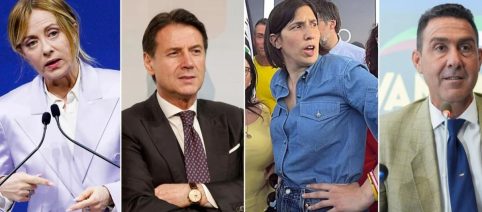 Sondaggi politici: centrosinistra vince di misura su centrodestra