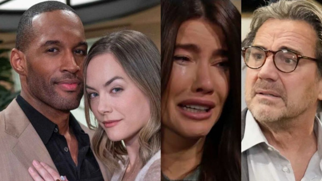 Carter, Hope, Steffy e Ridge - screenshot &copy; Beautiful.