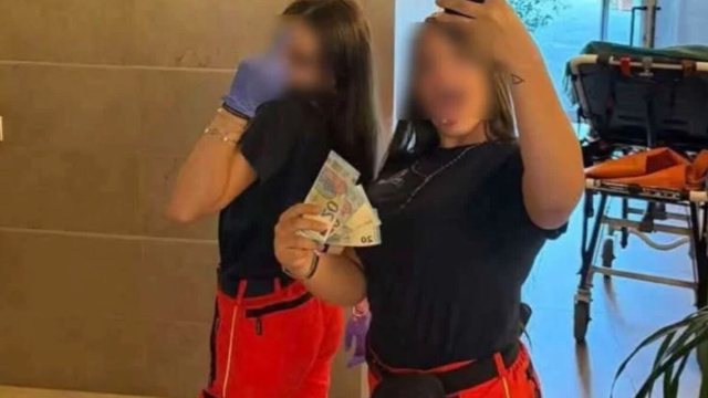 Il selfie incriminato dalla pagina di Nessuno tocchi ippocrate.