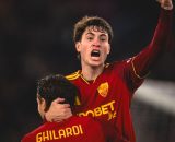Matias Soul&eacute;, attaccante della Roma. Foto &copy; Roma