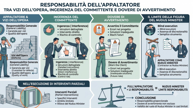 La responsabilit&agrave; dell'appaltatore tra vizi dell'opera, ingerenza ... &copy; Creative Commons