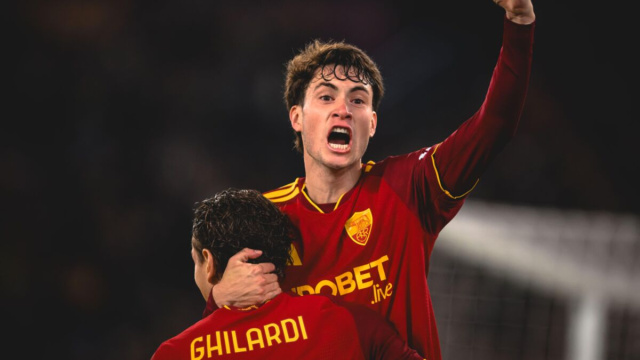 Matias Soul&eacute;, attaccante della Roma. Foto &copy; Roma
