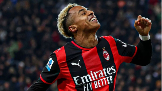 Omari Hutchison, attaccante del Milan.Foto &copy; Milan