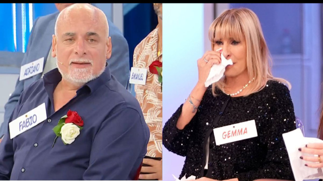 Fabio e Gemma Galgani &copy; Canale 5.