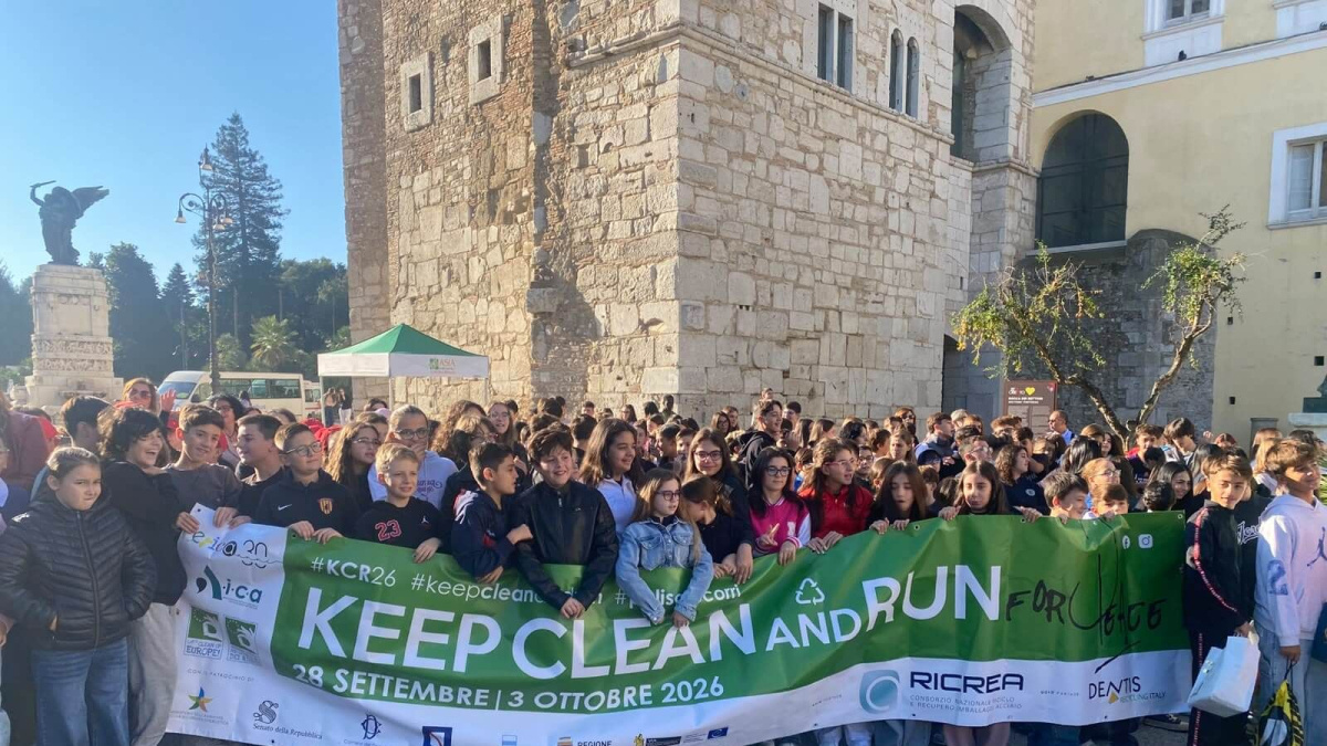 Keep Clean and Run: 349 km e 500 kg di rifiuti raccolti da Benevento a Bari