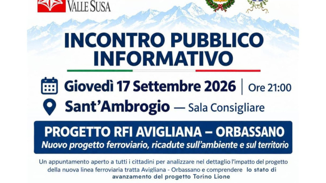 Avigliana-Orbassano, incontro pubblico a Sant'Ambrogio &bull; AVIGLIAN ... &copy; Creative Commons