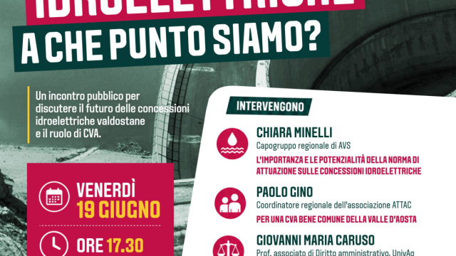 Avs: un incontro su concessioni idroelettriche e il futuro di Cva ... &copy; Creative Commons