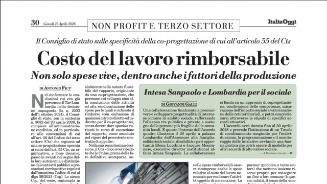 Costo del lavoro rimborsabile. Non solo spese vive, dentro anche i ... &copy; Creative Commons