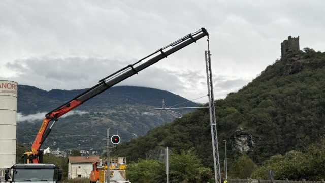 Elettrificazione della ferrovia Aosta-Ivrea, Rfi conferma il ... &copy; Creative Commons