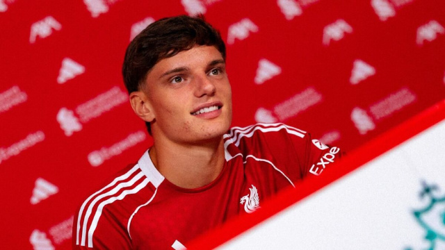 Giovanni Leoni, difensore del Liverpool. Foto &copy; Liverpool