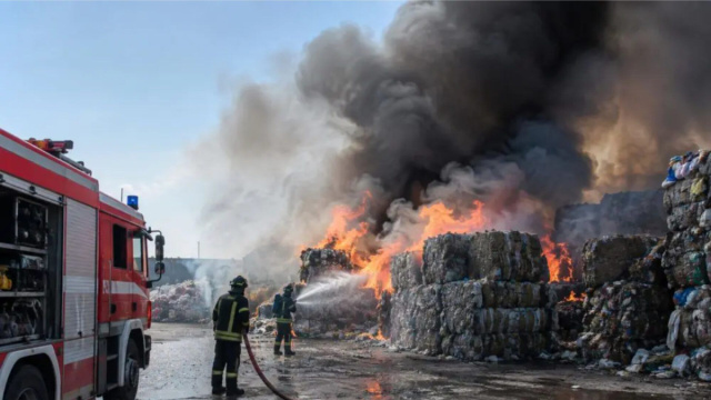Giugliano, nuovo incendio a Taverna del Re: sotto controllo le ... &copy; Creative Commons