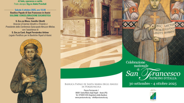 Il programma della Solennit&agrave; di San Francesco - Assisi OFM &copy; Creative Commons