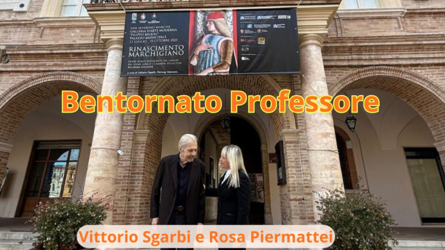 Sgarbi incanta San Severino Marche alla sua prima uscita ufficiale ... &copy; Creative Commons