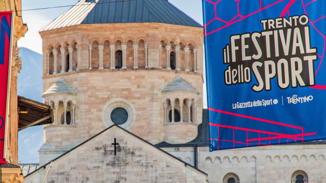 Una citt&agrave; in rosa per Il Festival dello Sport di Trento &copy; Creative Commons