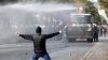 Tirana, proteste violente: sassi e molotov contro la polizia per Rama