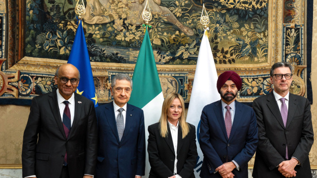 Il Presidente Giorgia Meloni al convegno "Laying the Groundwork ... &copy; Creative Commons