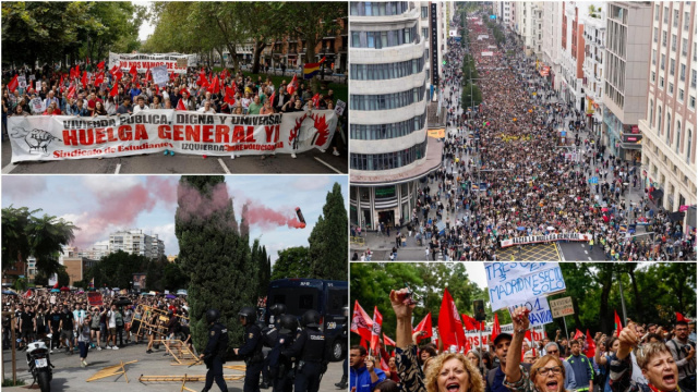 Manifestazioni e proteste per l'emergenza casa in Spagna, scontri ... &copy; Creative Commons