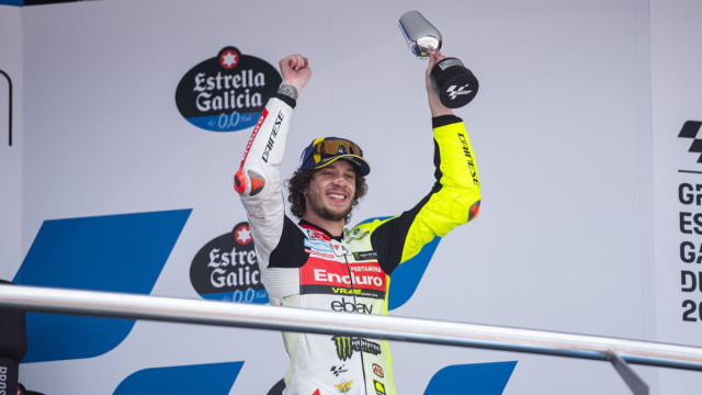 Primo podio del 2024 per Marco Bezzecchi a Jerez - VR46 Racing Team &copy; Creative Commons