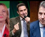 Giorgia Meloni, Roberto Vannacci e Giuseppe Conte (&copy; Facebook)