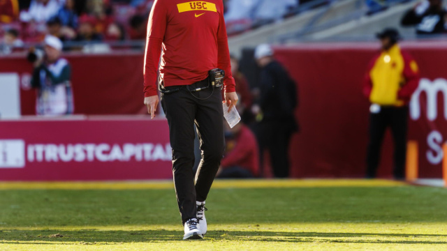 At sagging USC, Lincoln Riley should be on the hottest of hot ... &copy; Creative Commons