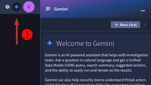 Generare query di ricerca con Gemini  Google Security Operations ... &copy; Creative Commons