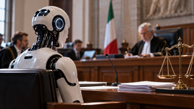 Intelligenza artificiale per la prima volta a processo: a Bari ben ... &copy; Creative Commons