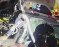 Autista incastrato in cabina sospesa sul viadotto di Montoro: salvato dai Vigili del fuoco