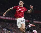 Benjamin Sesko, attaccante del Manchester United. Foto &copy; Manchester United