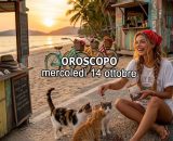 Locandina per l'oroscopo di mercoled&igrave; 14 ottobre 2026 - &copy; Gemini IA.
