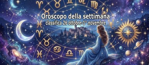 L'oroscopo della settimana dal 26 ottobre al 1° novembre: il 1°posto va alla Bilancia