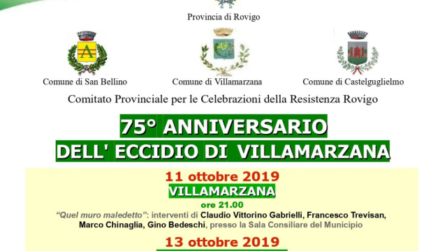 75&deg; anniversario dell'Eccidio di Villamarzana. 13 ottobre ... &copy; Creative Commons