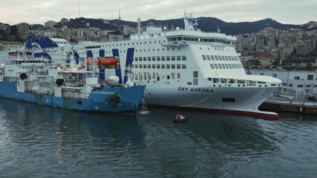 A Genova la GNV Aurora ha effettuato il primo bunkeraggio &copy; Creative Commons