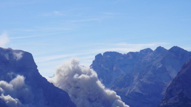 Cortina d'Ampezzo, il video della grossa frana sulla Tofana di Dentro &copy; Creative Commons