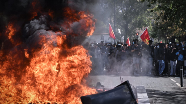 Francia. La rabbia degli studenti in piazza. Il governo accusa la ... &copy; Creative Commons