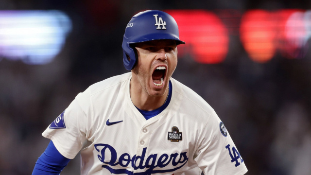 Grand Slam Ws Dodgers Los Angeles Dodgers' Freddie Freeman ... &copy; Creative Commons