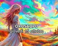 L'oroscopo di domani 15 ottobre e classifica: traguardi felici per Bilancia (1°posto)