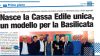 Basilicata, 12 mila edili: al via il nuovo contratto integrativo