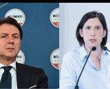 Giuseppe Conte, Elly Schlein (&copy; Facebook).