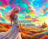 Locandina per l'oroscopo di gioved&igrave; 15 ottobre 2026 - &copy; Gemini IA.