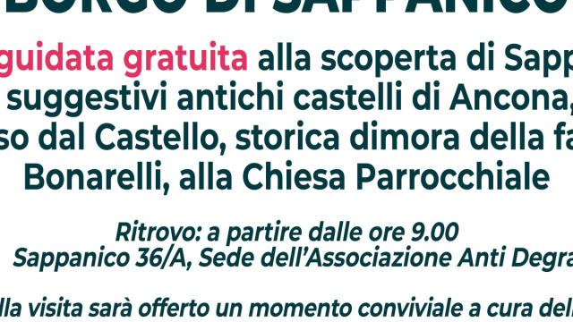 Borghi aperti, sabato 30 si va alla scoperta di Sappanico. Aperte ... &copy; Creative Commons