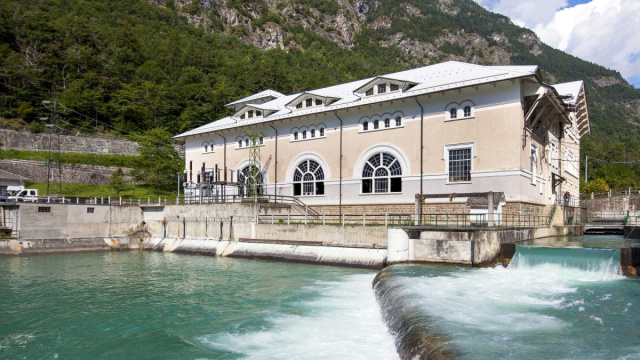 Centrale idroelettrica di Covalou  CVA &copy; Creative Commons