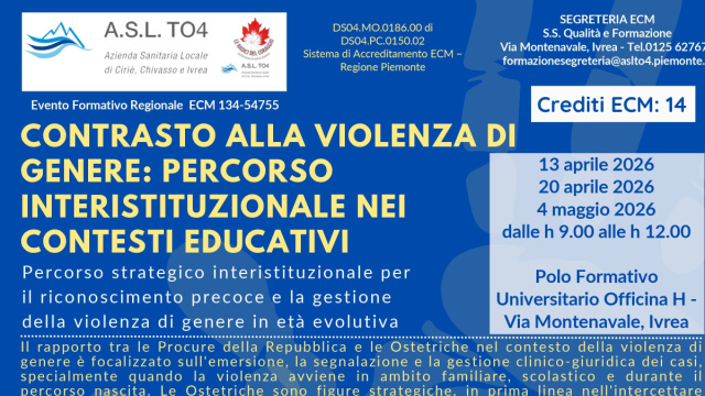 Contrasto alla violenza di genere: l'impegno dell'ASL TO4 prosegue ... &copy; Creative Commons