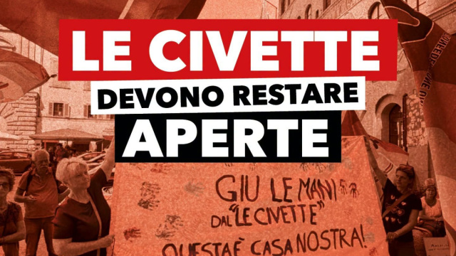 Le Civette devono restare aperte: presidio il 2 ottobre a San ... &copy; Creative Commons