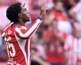 Jonathan David, attaccante dell'Atletico Madrid. Foto &copy; Fabrizio Romano