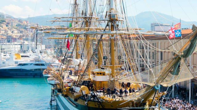 Amerigo Vespucci a Trieste: si chiude il Tour 2026 tra Barcolana ... &copy; Creative Commons