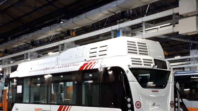 Amt, inaugurato nella rimessa Mangini il primo polo elettrico ... &copy; Creative Commons