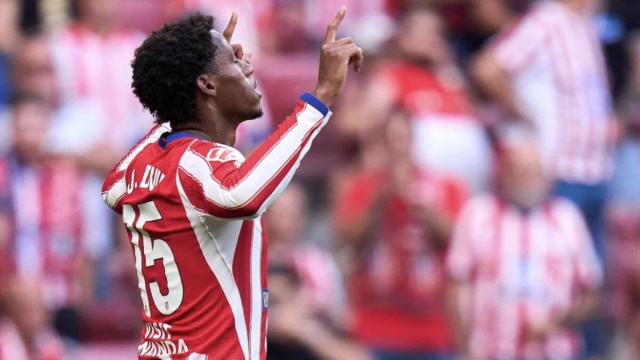 Jonathan David, attaccante dell'Atletico Madrid. Foto &copy; Fabrizio Romano