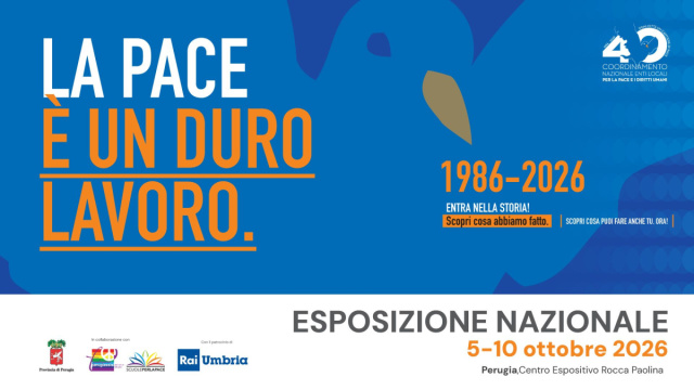 La Pace &egrave; un duro lavoro. Esposizione nazionale a Perugia - Per la ... &copy; Creative Commons