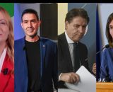 Giorgia Meloni, Roberto Vannacci, Giuseppe Conte ed Elly Schlein (&copy; Facebook)